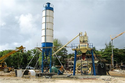 कॉम्पैक्ट कंक्रीट बैचिंग प्लांट
